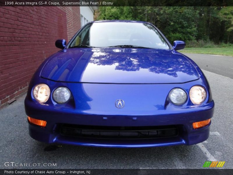 Supersonic Blue Pearl / Ebony 1998 Acura Integra GS-R Coupe