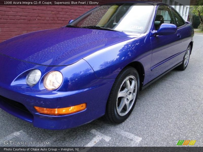 Supersonic Blue Pearl / Ebony 1998 Acura Integra GS-R Coupe