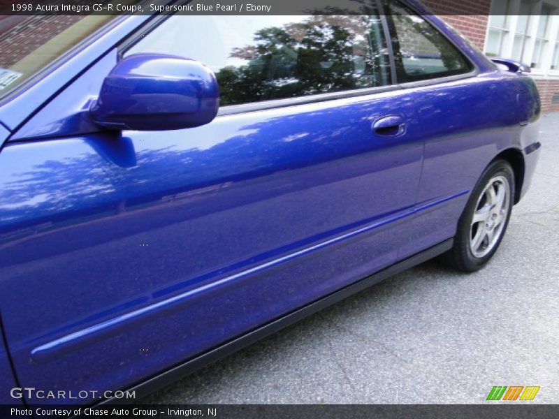 Supersonic Blue Pearl / Ebony 1998 Acura Integra GS-R Coupe