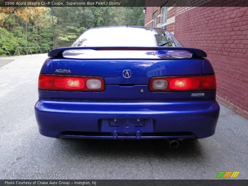 Supersonic Blue Pearl / Ebony 1998 Acura Integra GS-R Coupe