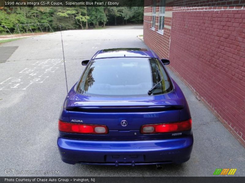 Supersonic Blue Pearl / Ebony 1998 Acura Integra GS-R Coupe
