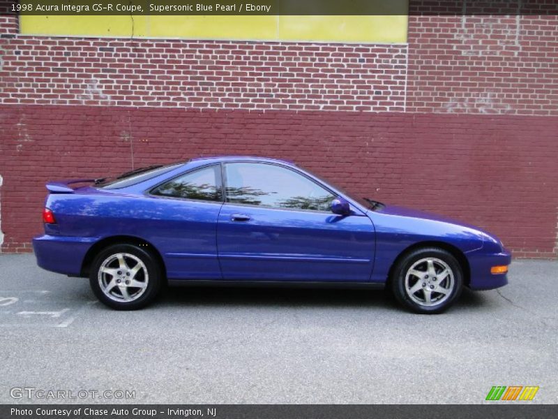 Supersonic Blue Pearl / Ebony 1998 Acura Integra GS-R Coupe