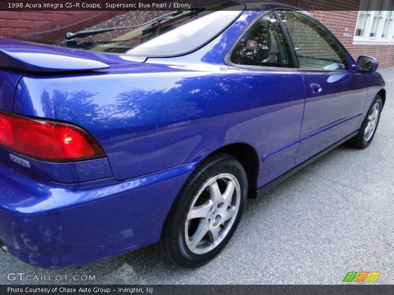 Supersonic Blue Pearl / Ebony 1998 Acura Integra GS-R Coupe