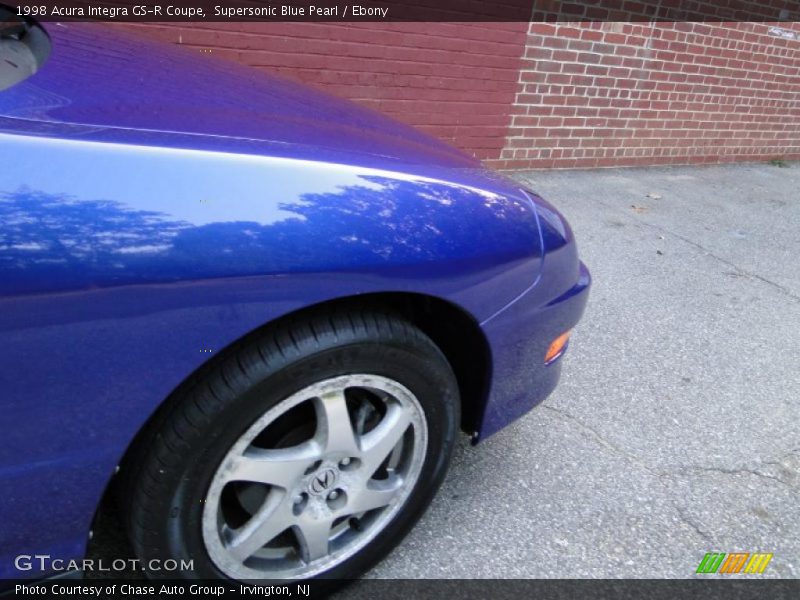 Supersonic Blue Pearl / Ebony 1998 Acura Integra GS-R Coupe