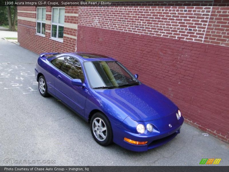 Supersonic Blue Pearl / Ebony 1998 Acura Integra GS-R Coupe