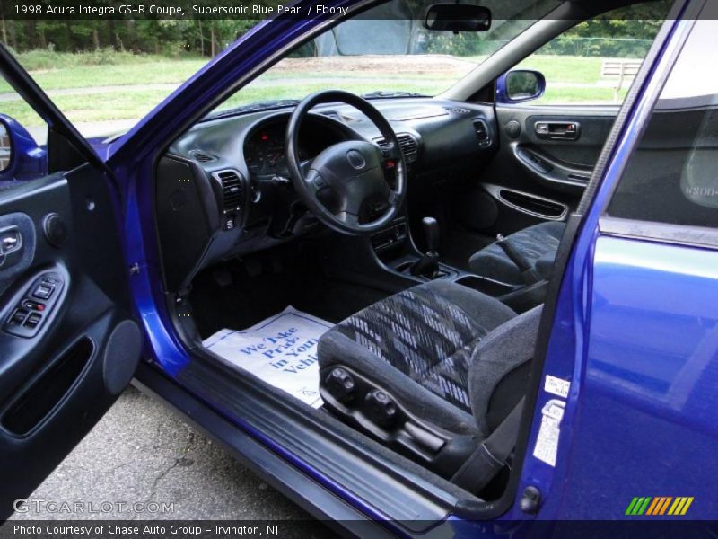 Supersonic Blue Pearl / Ebony 1998 Acura Integra GS-R Coupe
