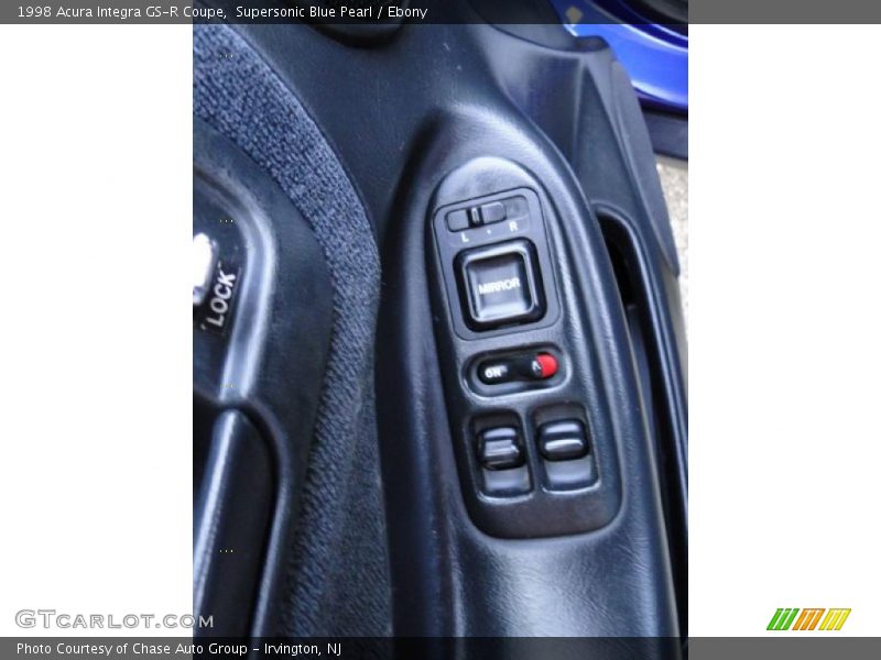 Supersonic Blue Pearl / Ebony 1998 Acura Integra GS-R Coupe