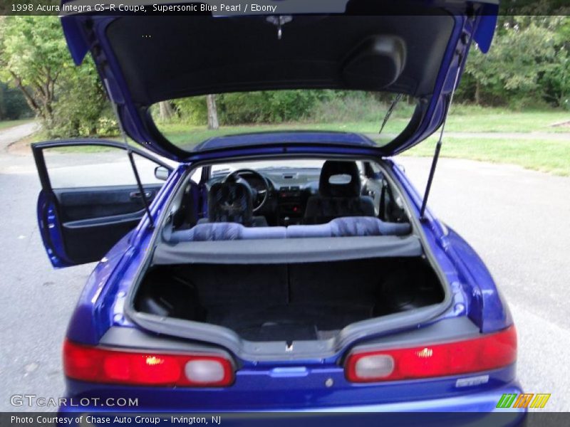 Supersonic Blue Pearl / Ebony 1998 Acura Integra GS-R Coupe