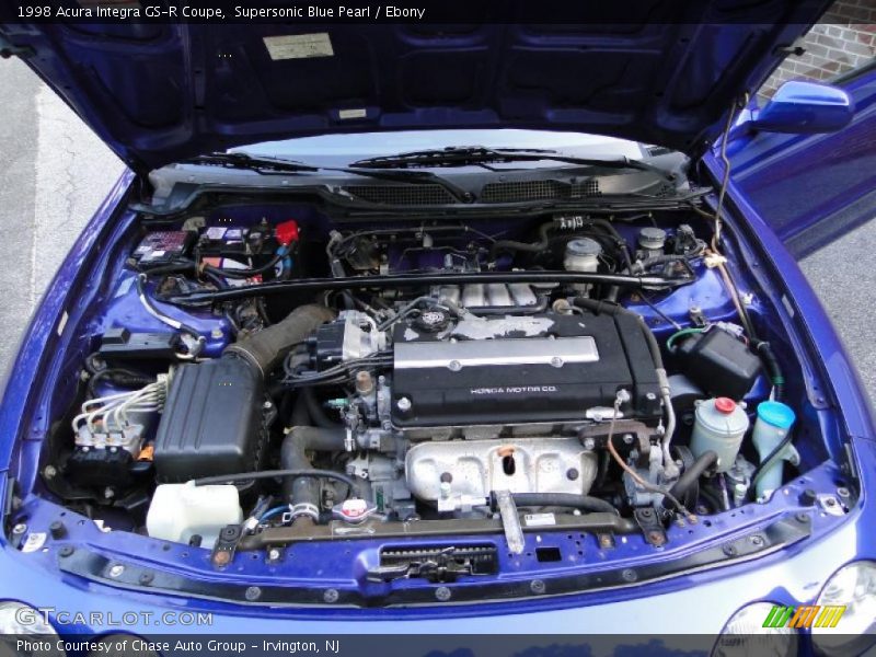 Supersonic Blue Pearl / Ebony 1998 Acura Integra GS-R Coupe