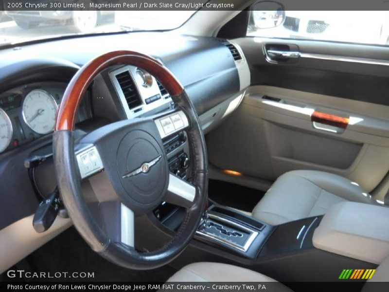 Magnesium Pearl / Dark Slate Gray/Light Graystone 2005 Chrysler 300 Limited