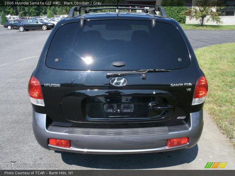 Black Obsidian / Gray 2006 Hyundai Santa Fe GLS 4WD