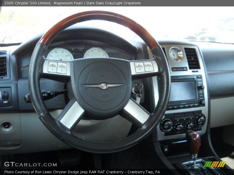Magnesium Pearl / Dark Slate Gray/Light Graystone 2005 Chrysler 300 Limited