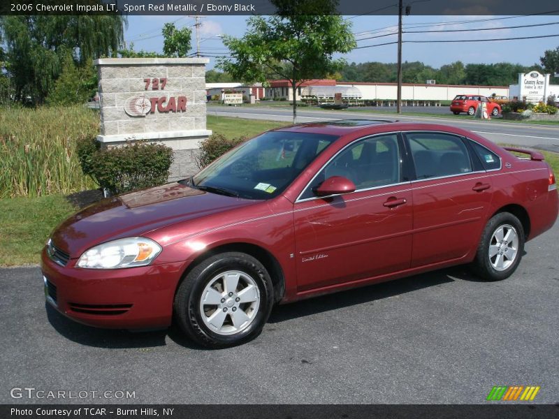 Sport Red Metallic / Ebony Black 2006 Chevrolet Impala LT