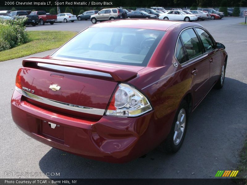 Sport Red Metallic / Ebony Black 2006 Chevrolet Impala LT