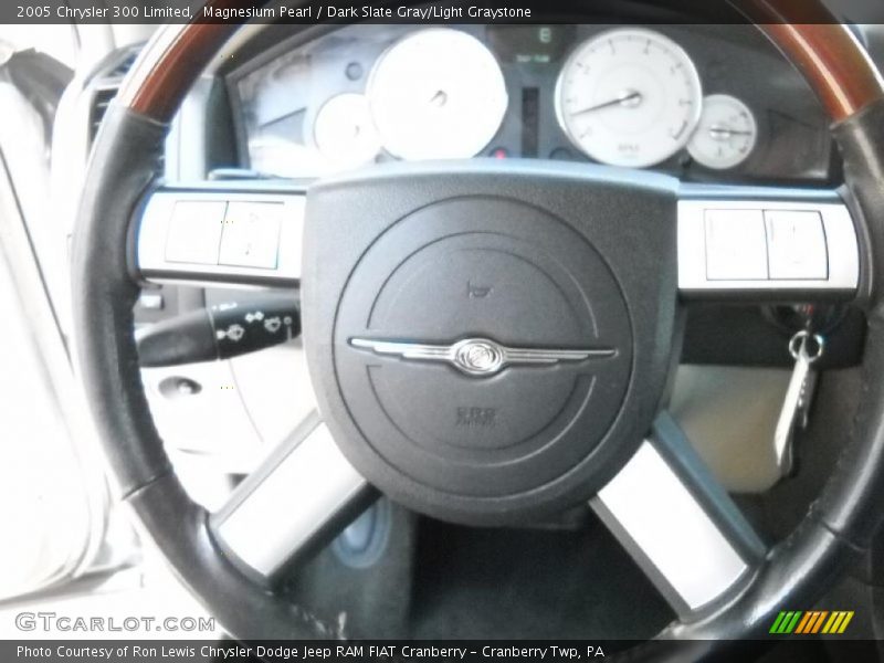 Magnesium Pearl / Dark Slate Gray/Light Graystone 2005 Chrysler 300 Limited