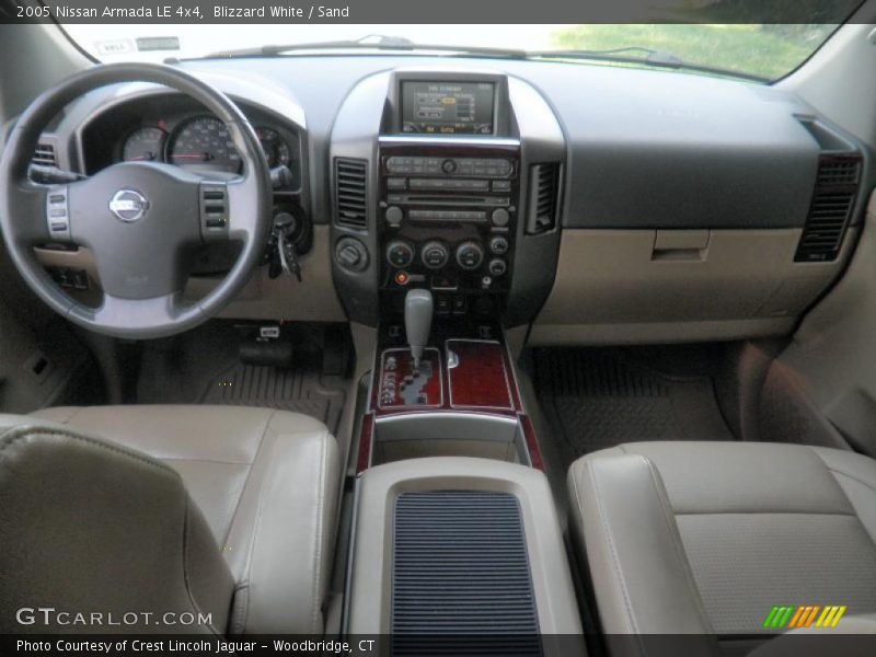 Blizzard White / Sand 2005 Nissan Armada LE 4x4