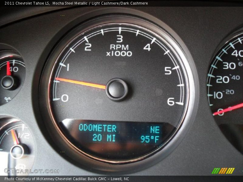 Mocha Steel Metallic / Light Cashmere/Dark Cashmere 2011 Chevrolet Tahoe LS