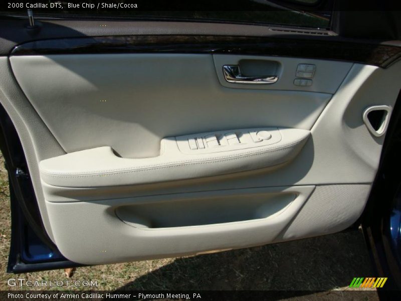 Blue Chip / Shale/Cocoa 2008 Cadillac DTS