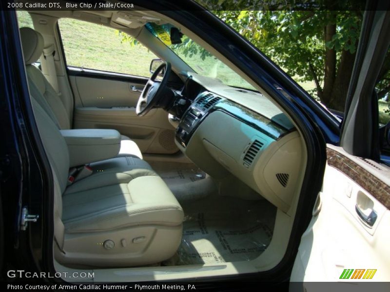 Blue Chip / Shale/Cocoa 2008 Cadillac DTS