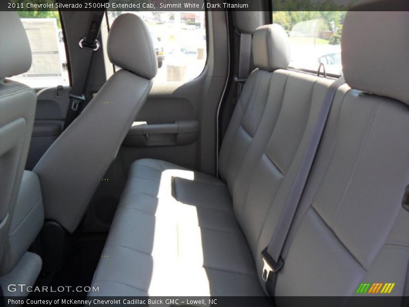 Summit White / Dark Titanium 2011 Chevrolet Silverado 2500HD Extended Cab