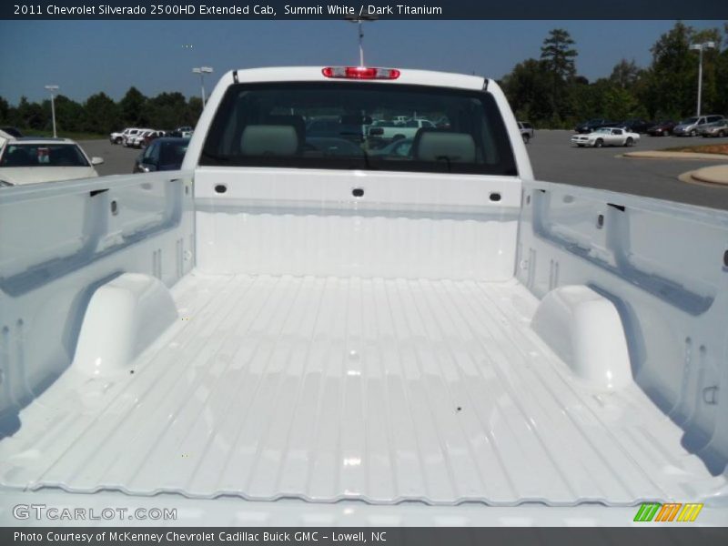 Summit White / Dark Titanium 2011 Chevrolet Silverado 2500HD Extended Cab