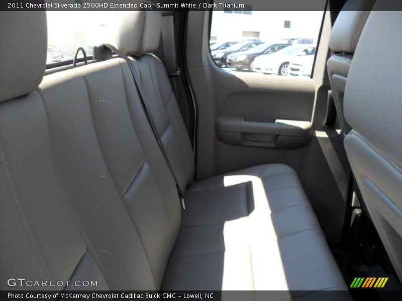 Summit White / Dark Titanium 2011 Chevrolet Silverado 2500HD Extended Cab