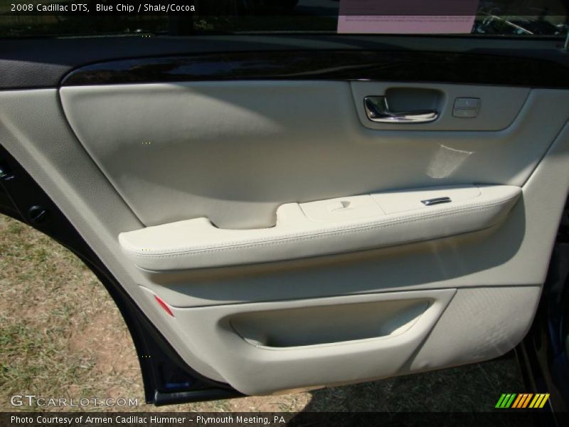 Blue Chip / Shale/Cocoa 2008 Cadillac DTS