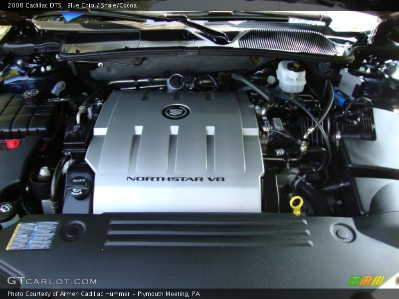 Blue Chip / Shale/Cocoa 2008 Cadillac DTS