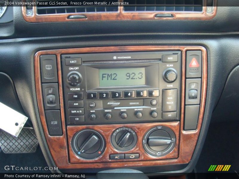 Fresco Green Metallic / Anthracite 2004 Volkswagen Passat GLS Sedan