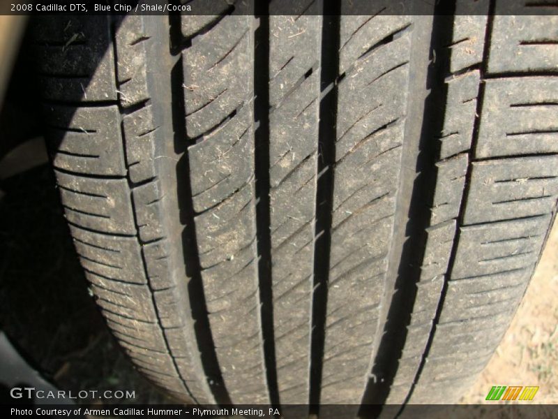 Blue Chip / Shale/Cocoa 2008 Cadillac DTS
