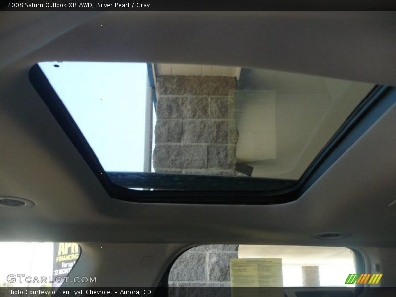 Silver Pearl / Gray 2008 Saturn Outlook XR AWD