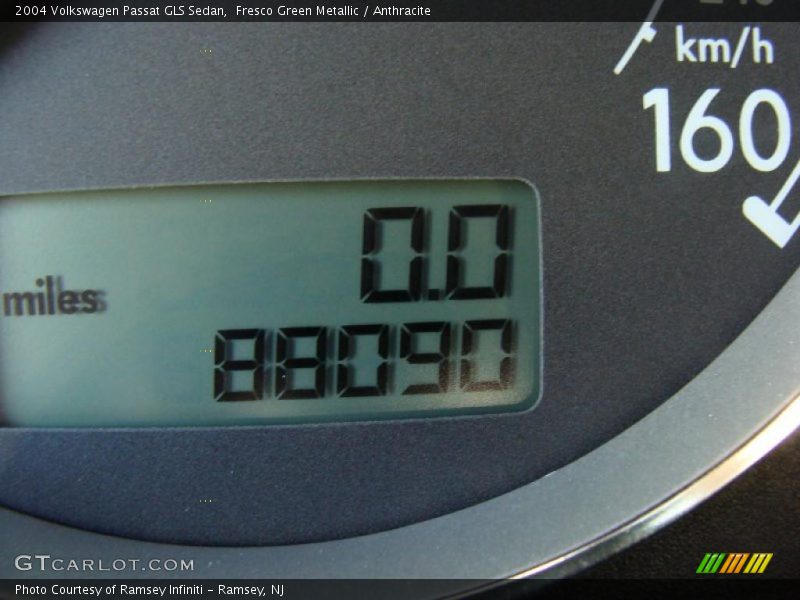 Fresco Green Metallic / Anthracite 2004 Volkswagen Passat GLS Sedan