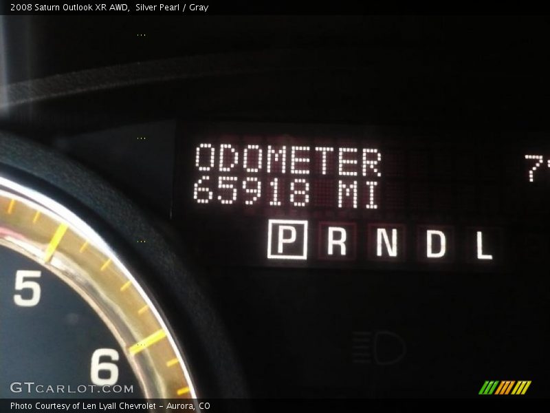 Silver Pearl / Gray 2008 Saturn Outlook XR AWD