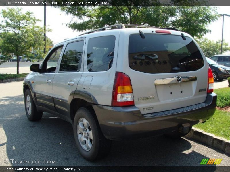 Glacier Silver Metallic / Black 2004 Mazda Tribute ES V6 4WD