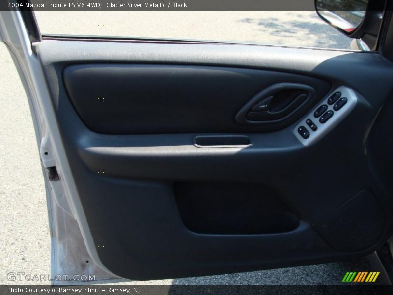 Glacier Silver Metallic / Black 2004 Mazda Tribute ES V6 4WD
