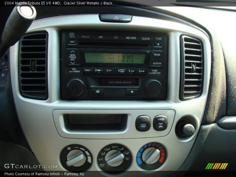 Glacier Silver Metallic / Black 2004 Mazda Tribute ES V6 4WD