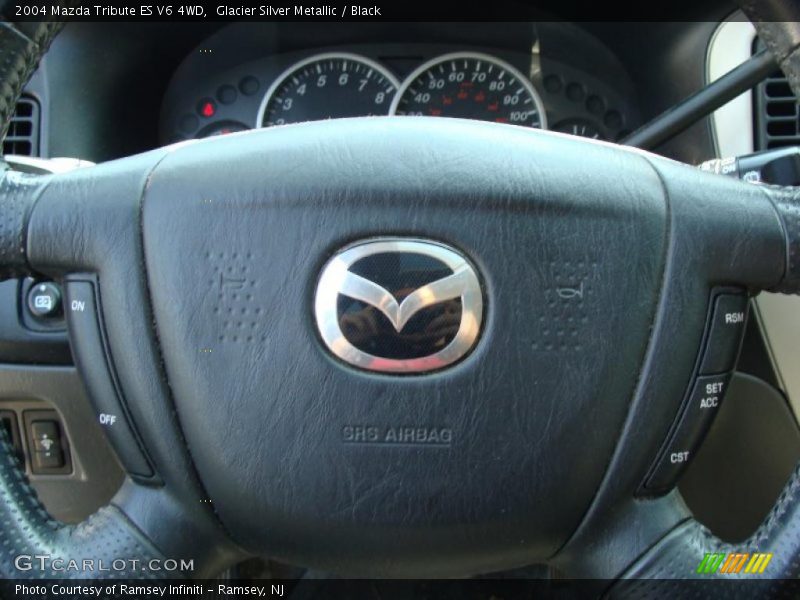 Glacier Silver Metallic / Black 2004 Mazda Tribute ES V6 4WD