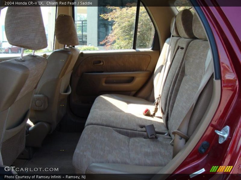 Chianti Red Pearl / Saddle 2004 Honda CR-V LX