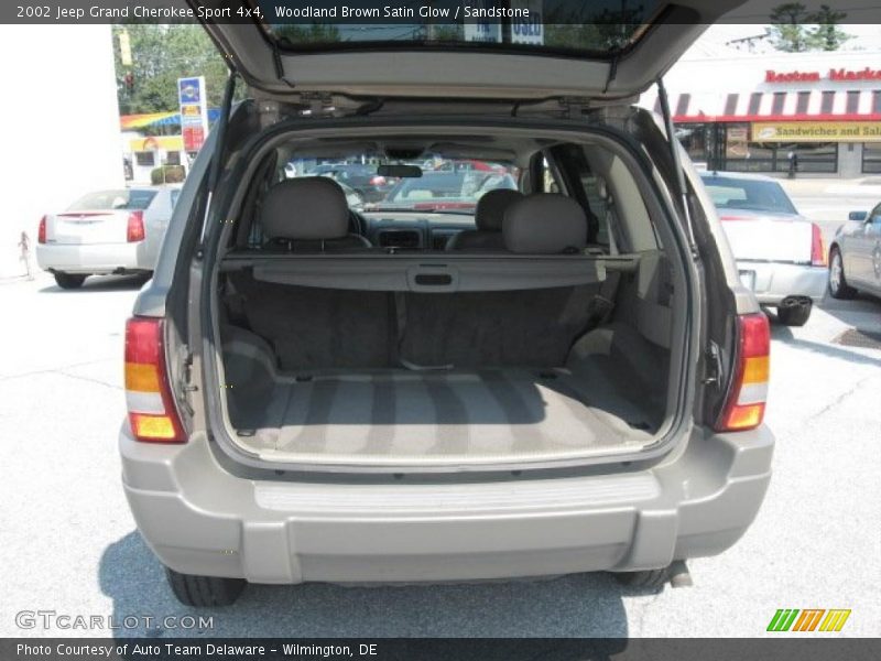Woodland Brown Satin Glow / Sandstone 2002 Jeep Grand Cherokee Sport 4x4
