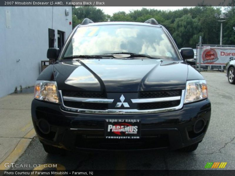 Kalapana Black / Black 2007 Mitsubishi Endeavor LS AWD