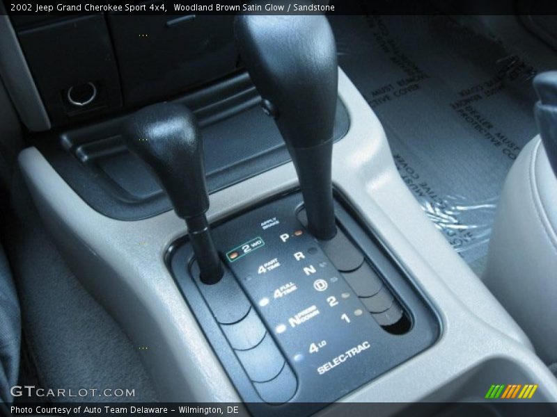 Woodland Brown Satin Glow / Sandstone 2002 Jeep Grand Cherokee Sport 4x4