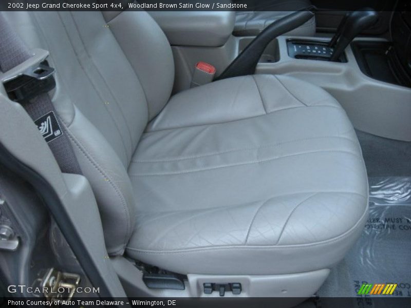 Woodland Brown Satin Glow / Sandstone 2002 Jeep Grand Cherokee Sport 4x4