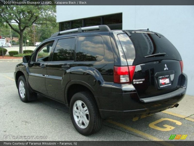 Kalapana Black / Black 2007 Mitsubishi Endeavor LS AWD
