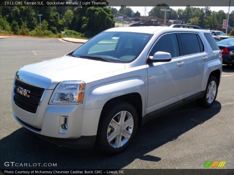 Quicksilver Metallic / Light Titanium 2011 GMC Terrain SLE