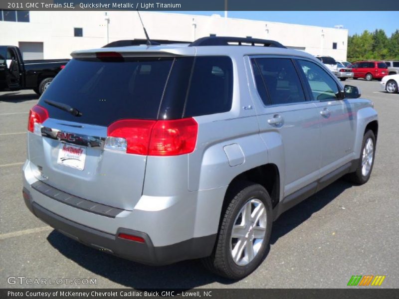 Quicksilver Metallic / Light Titanium 2011 GMC Terrain SLE