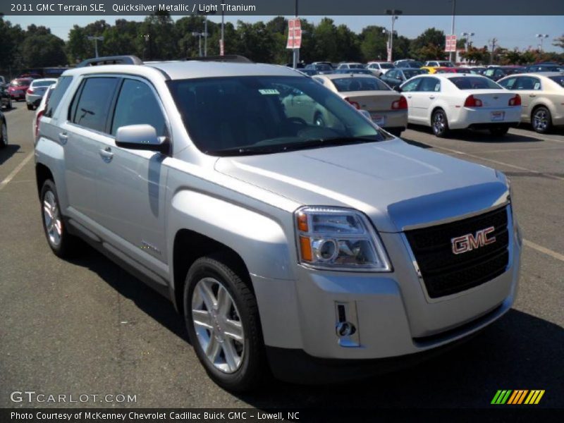 Quicksilver Metallic / Light Titanium 2011 GMC Terrain SLE