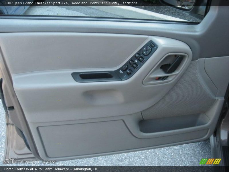 Woodland Brown Satin Glow / Sandstone 2002 Jeep Grand Cherokee Sport 4x4