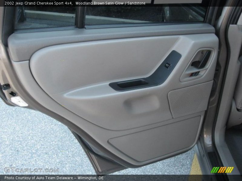 Woodland Brown Satin Glow / Sandstone 2002 Jeep Grand Cherokee Sport 4x4