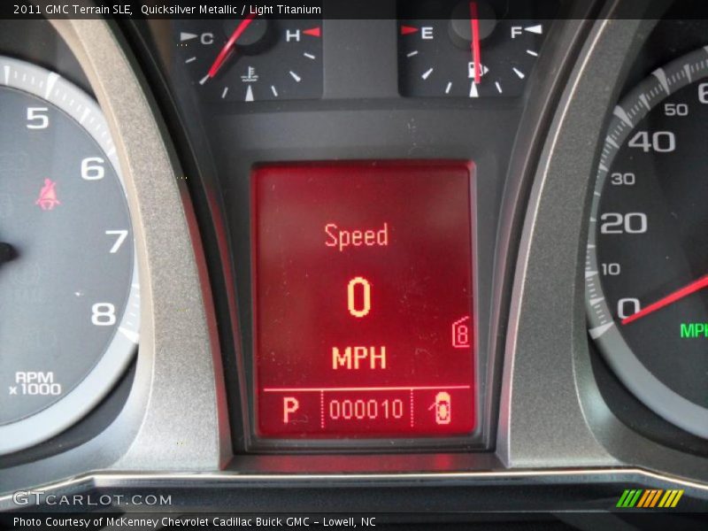 Quicksilver Metallic / Light Titanium 2011 GMC Terrain SLE