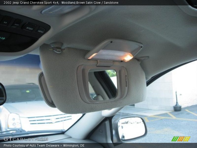 Woodland Brown Satin Glow / Sandstone 2002 Jeep Grand Cherokee Sport 4x4